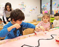 ide Anaokulunda Çizgi Günü’nün Renkli Dünyası