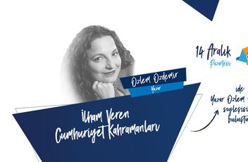 Özlem Özdemir ile İlham Veren Cumhuriyet Kahramanları Kitabı Üzerine Söyleşi