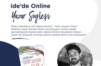"Adını Arayan Aslan" Kitabının yazarı ile çevrim içi söyleşide buluştular!