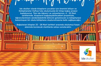ide'de Kitaplar Yeniden Hayat Buluyor!