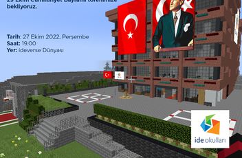29 Ekim Cumhuriyet Bayramı’nda ideverse’de Buluştuk!