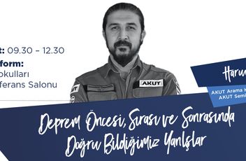 Deprem Öncesi, Sırası ve Sonrasında Doğru Bildiğimiz Yanlışlar Söyleşisinde Buluştuk