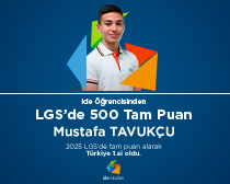 ide okullarından LGS’de %100 Başarı!