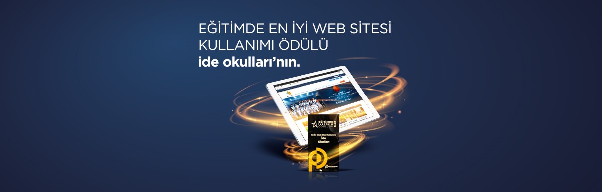 Eğitimde En İyi Web Sitesi Kullanımı ide okulları’nın Oldu.